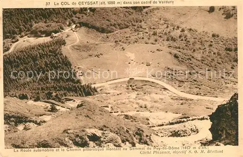 Le_Puy_de_Dome Route  Le_Puy_de_Dome