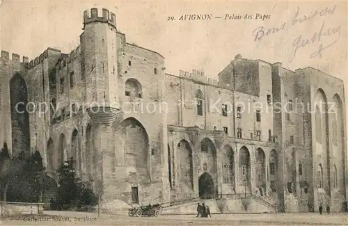 Avignon_Vaucluse Palais des Papes Avignon Vaucluse