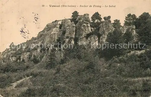 Vesoul_Haute_Saone Rocher de Frotey le Sabot Vesoul_Haute_Saone