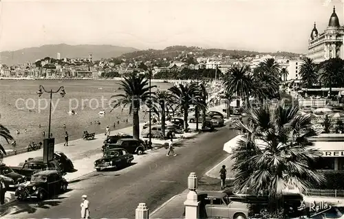 Cannes_Alpes Maritimes Croisette et le Suquet Cannes Alpes Maritimes