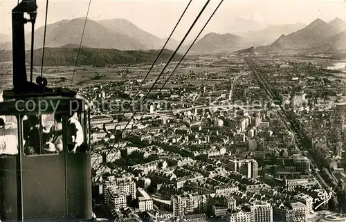 Grenoble Teleferique de la Bastille Vue sur la ville et Vallee du Drac Grenoble
