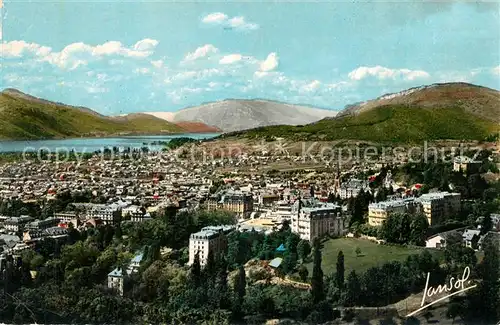 Aix les Bains Vue generale Lac du Bourget Alpes Aix les Bains