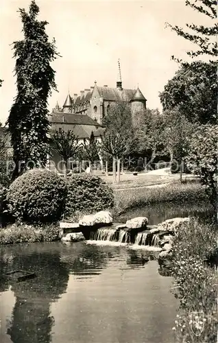 Lapalisse Les nouveaux jardins et le chateau Lapalisse