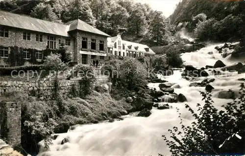 Cauterets La Raillere les Griffons et la Cascade Cauterets