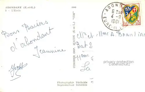 Abondant Ecole Abondant