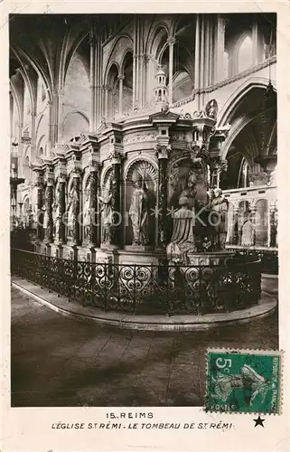 Reims_Champagne_Ardenne Eglise Saint Remi Tombeau Reims_Champagne_Ardenne