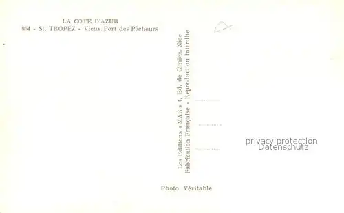 Saint_Tropez_Var Vieux port des pecheurs Saint_Tropez_Var