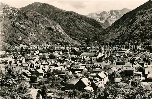 Luchon_Haute Garonne Vue generale et Montagnes de Venasaue Luchon Haute Garonne