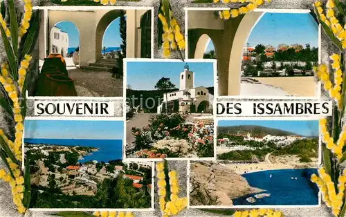 Les Issambres Vue d ensemble Eglise et la plage Les Issambres