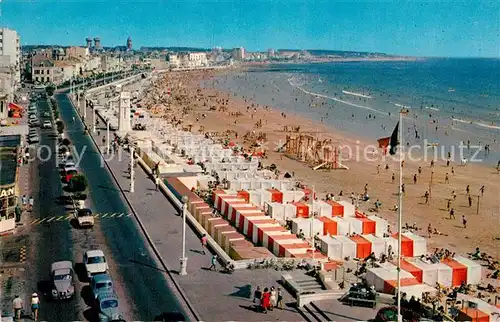 Les_Sables d_Olonne Le remblai et la plage Les_Sables d_Olonne