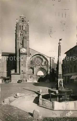 Toulouse_Haute Garonne Cathedrale Saint Etienne Fontaine Toulouse Haute Garonne
