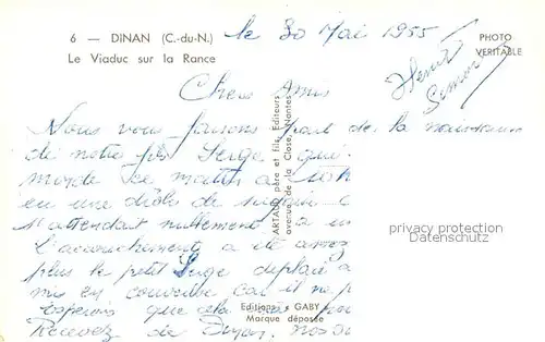 Dinan Viaduc sur la Rance vue aerienne Dinan