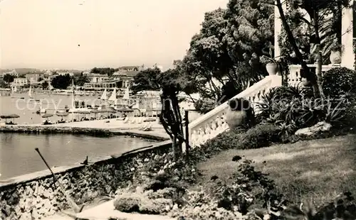 Juan les Pins Vue sur la plage Juan les Pins