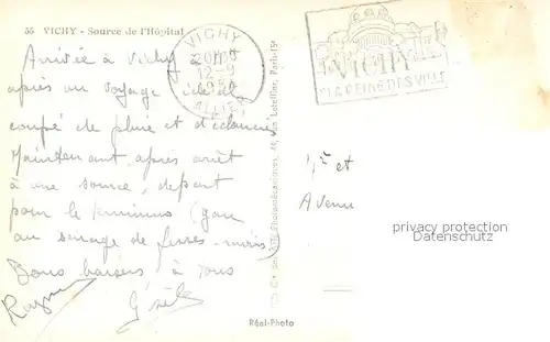 Vichy_Allier Source de l Hopital Vichy Allier