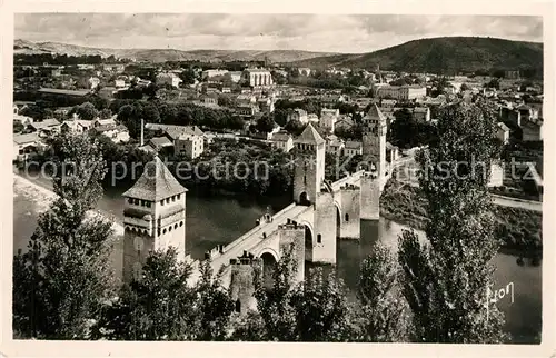 Cahors Pont Valentre et les rives du Lot Cahors