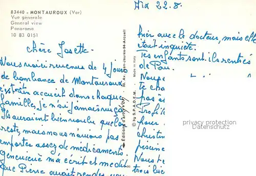 Montauroux Vue generale Montauroux