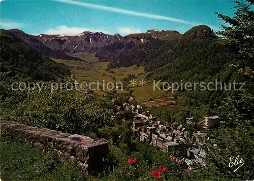 Mont Dore_Puy_de_Dome Panorama le Capucin et la Chaine du Sancy Mont Dore_Puy_de_Dome