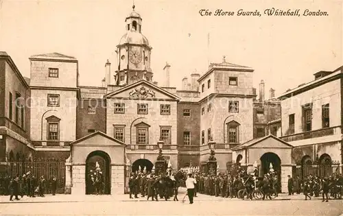 Leibgarde_Wache Horse Guards Whitehall London 