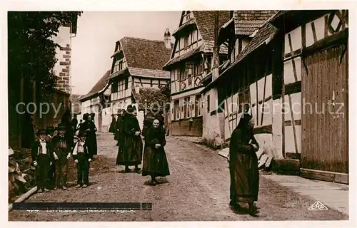 Trachten_Alsace Retour d Eglise 