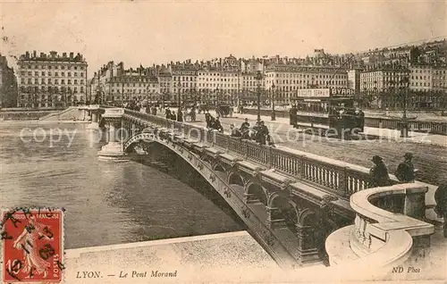 Strassenbahn Lyon Pont Morand  