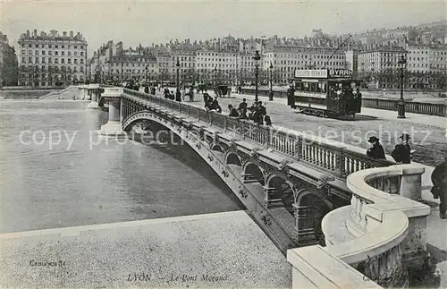 Strassenbahn Lyon Pont Morand  