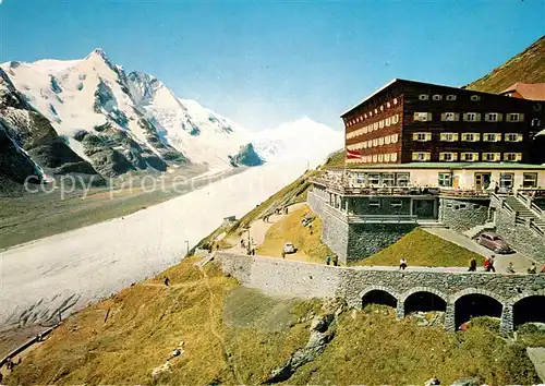 Gletscher Pasterzengletscher Hotel Franz Josephs Haus Grossglockner  