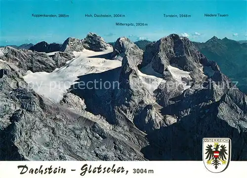 Gletscher Dachstein Gosau Gletscher Mitterspitz Torstein 