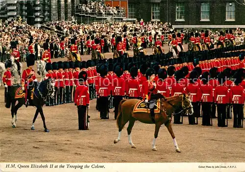 Leibgarde_Wache Queen Elizabeht II Trooping the Colour London 