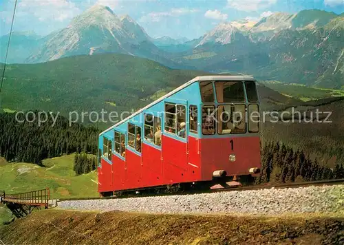 Zahnradbahn Standseilbahn Seefeld Rossh?tte  