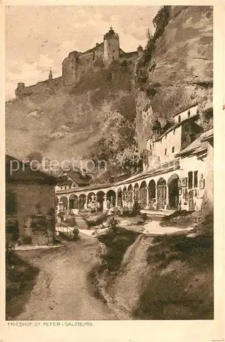Salzburg_Oesterreich Friedhof St. Peter Salzburg_Oesterreich