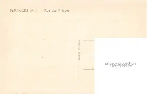 Perouges Rue des Princes Perouges
