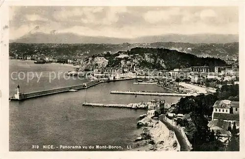 Nice_Alpes_Maritimes Panorama vu du Mont Boron Nice_Alpes_Maritimes