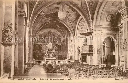 Cimiez Interieur du Monastere Cimiez