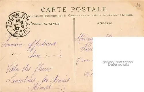 Lamalou les Bains Fontaine Charcot Cliche Lamalou les Bains