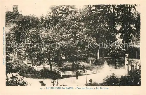 Bourbonne les Bains_Haute_Marne Parc du Casino La Terrasse Bourbonne les Bains_Haute