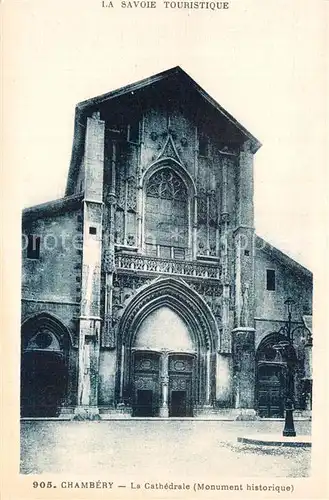 Chambery_Savoie La Cathedrale  Chambery Savoie