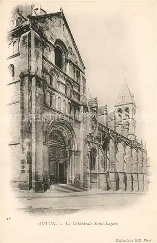 Autun La Cathedrale Saint Lazare Autun