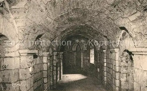 Tournus Saint Philibert Deambulatoire de la Crypte Tournus