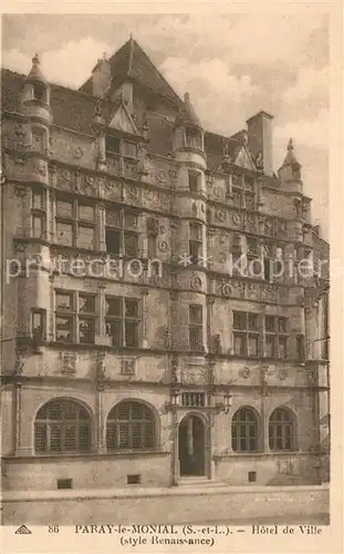 Paray le Monial Hotel de Ville Paray le Monial