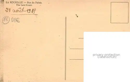 La_Rochelle_Charente Maritime Rue du Palais La_Rochelle