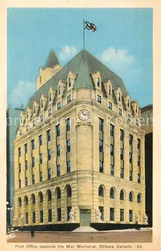 Ottawa_Canada Post Office opposite the War Memorial Ottawa Canada