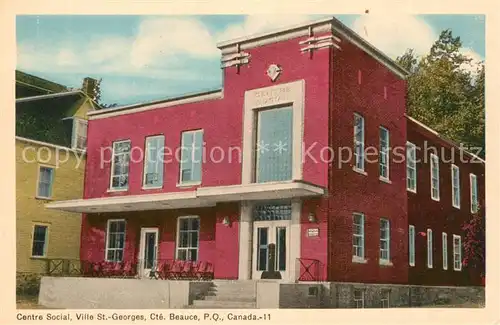 Beauce_Quebec Centre Social Ville St Georges 