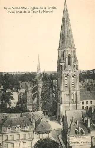 Vendome Eglise de la Trinite  Vendome