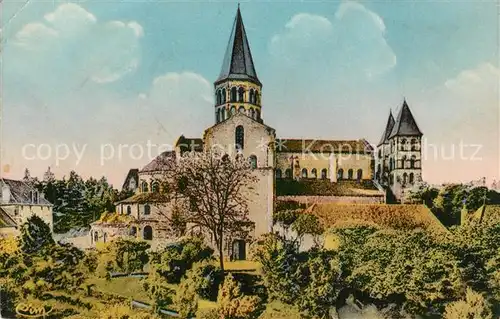 Paray le Monial Ensemble de la Basilique du Sacre Coeur batie par les Moines de Cluny Paray le Monial