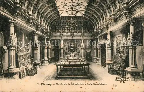 Fecamp Musee de la Benedictine Salle Renaissance Fecamp