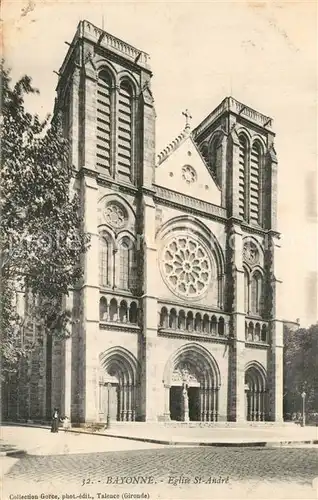 Bayonne_Pyrenees_Atlantiques Eglise St Andre Bayonne_Pyrenees