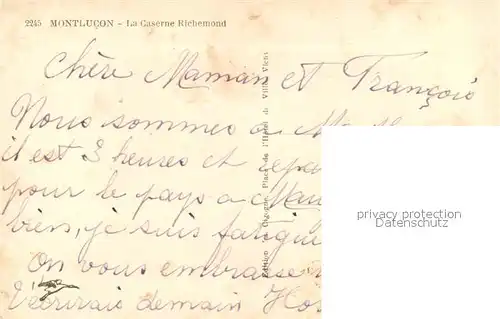 Montlucon Caserne Richemond Montlucon