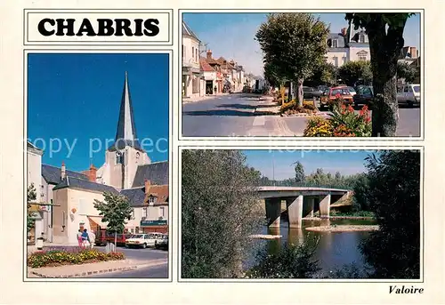 Chabris Place Boivin Eglise Rue du pont Pont se le Cher Chabris