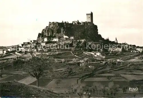 Polignac_Haute Loire Rocher et Ruines du Chateau Fort Polignac Haute Loire
