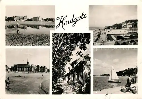 Houlgate Maison des pecheurs Plage Embouchure de la Dive Houlgate